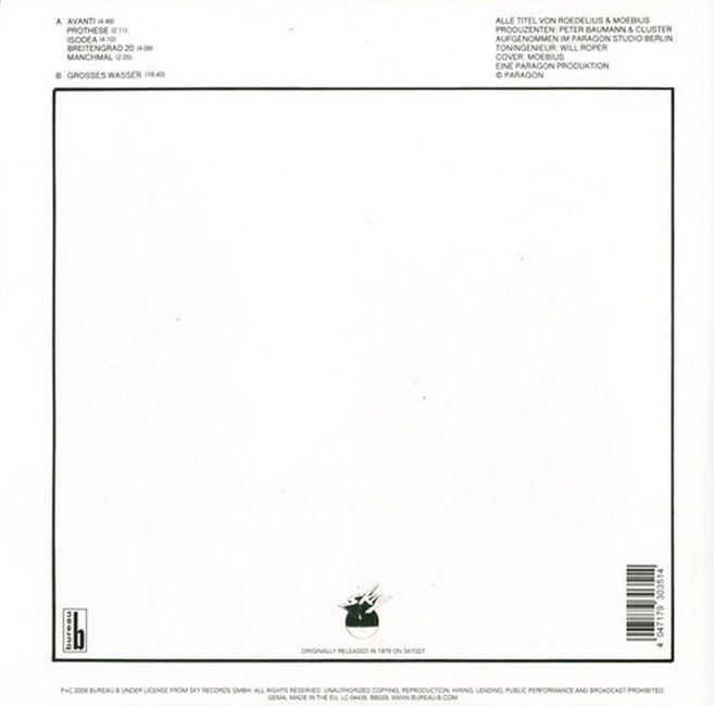 Cluster – Grosses Wasser (LP, Album, Reissue, Remastered, Vinyl)