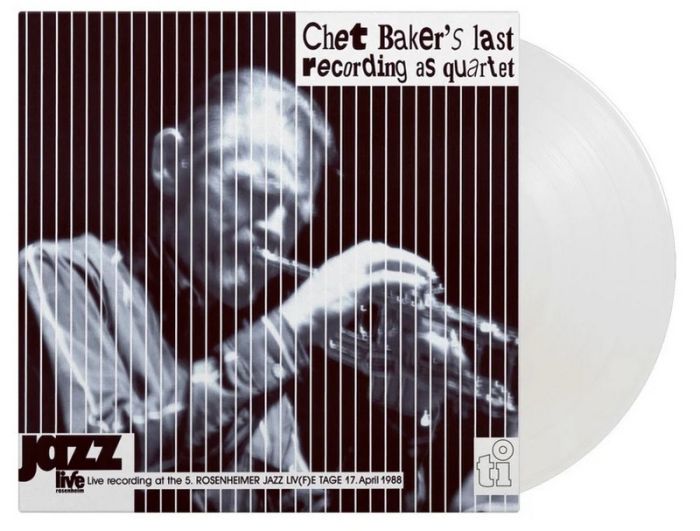 Chet Baker – Chet Baker's Last Recording As Quartet (2LP, Album, Limited Edition, Numbered, Reissue, Stereo, White Vinyl)