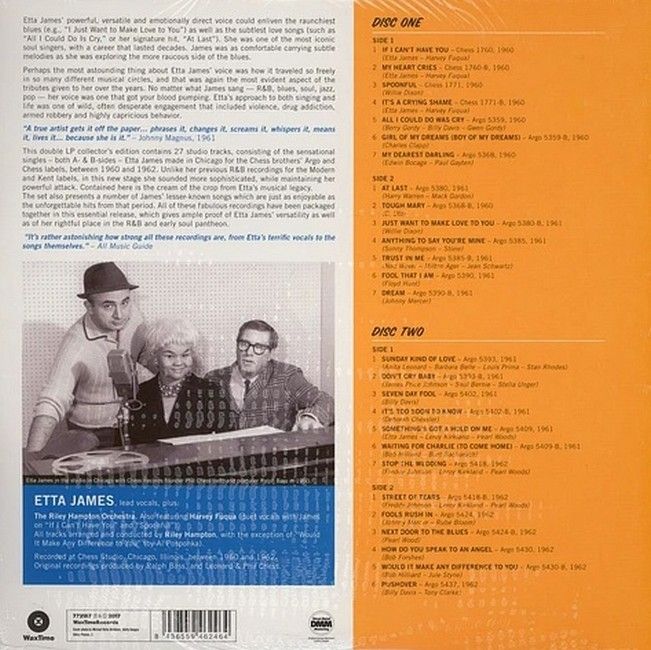 Etta James – Something's Got A Hold On Me (Complete 1960-1962 Chess & Argo Singles) (2LP, Compilation, Vinyl)