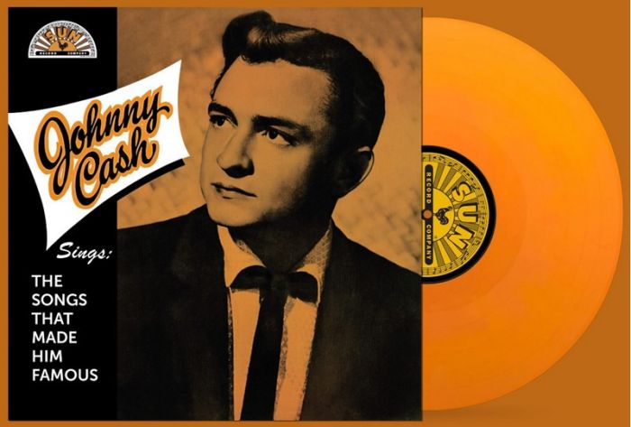 Johnny Cash – Johnny Cash Sings The Songs That Made Him Famous (LP, Limited Edition, Orange Vinyl)