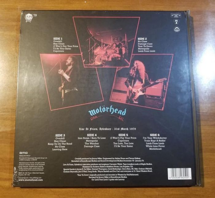 Motorhead – Overkill (2LP, Deluxe Edition, 40th Anniversary Edition) (Vinyl)