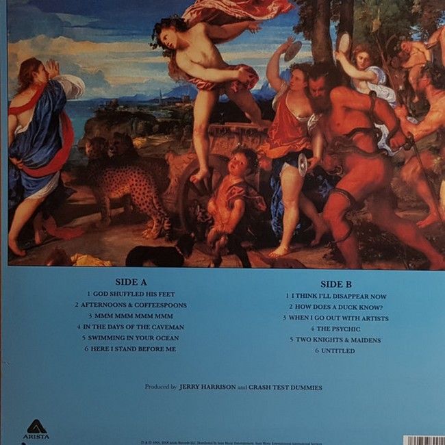 Crash Test Dummies – God Shuffled His Feet (Vinyl, LP, Album, Repress, Stereo, 180 gram)