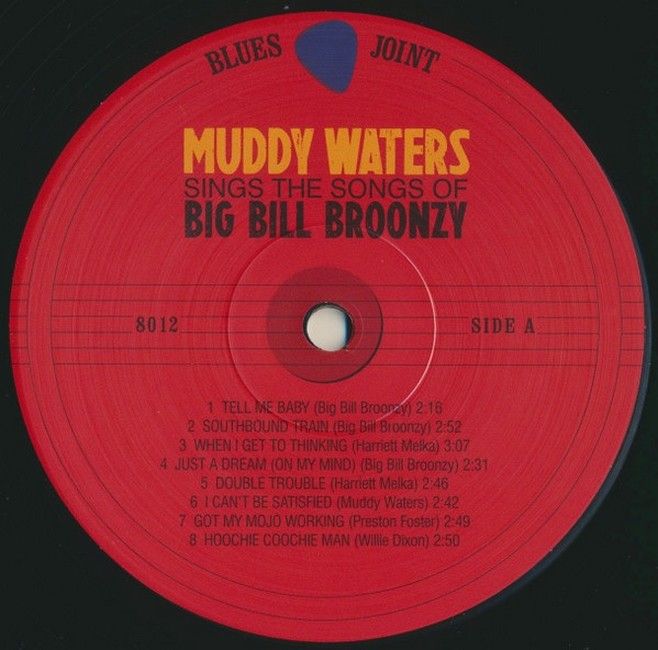 Muddy Waters – Muddy Waters Sings The Songs Of Big Bill Broonzy (LP, Album, Stereo, Vinyl)