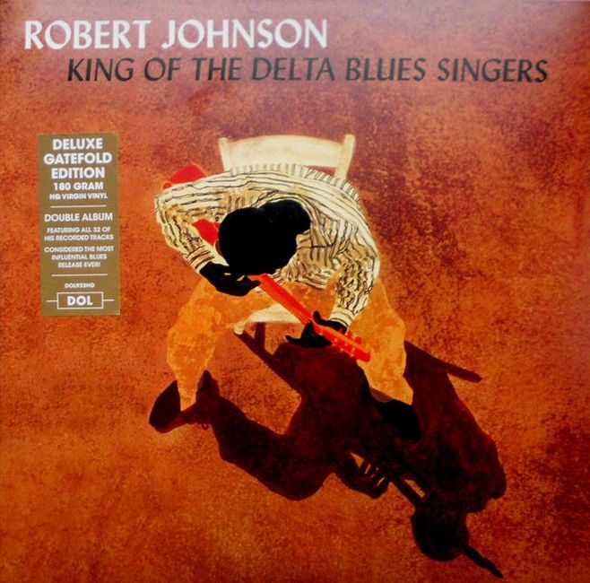 Robert Johnson - King Of The Delta Blues Vol. 1&2 (2LP, Compilation, Reissue, 180 Gram, Gatefold)