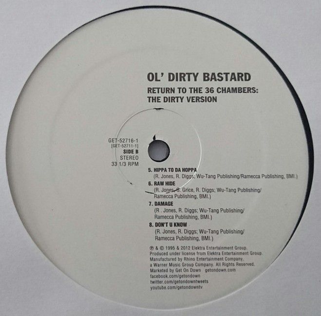 Ol' Dirty Bastard - Return To The 36 Chambers: The Dirty Version (2LP, Album, Reissue)