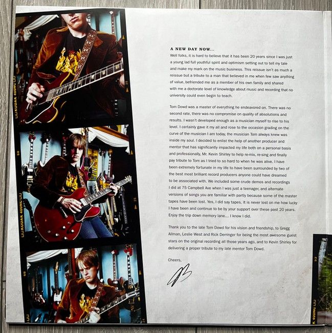 Joe Bonamassa - A New Day Now (2LP, Album, Limited Edition, Reissue, Remastered, Stereo, Blue/White Sunburst, 180 gram)