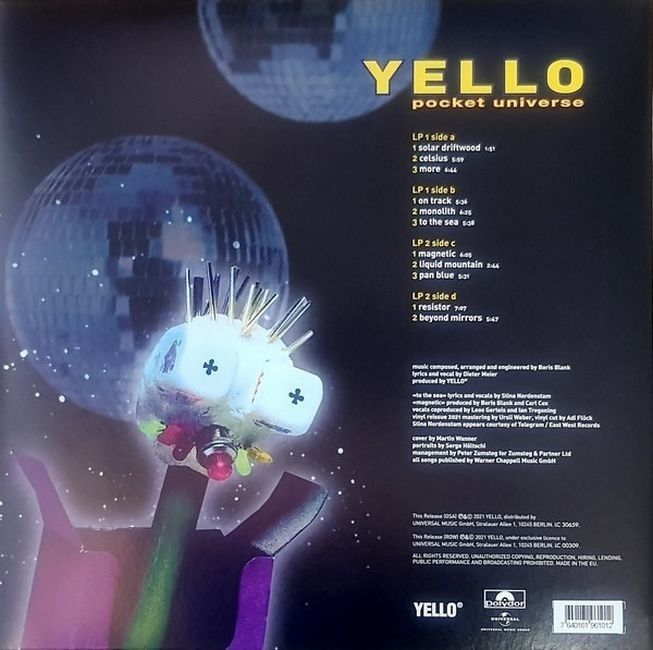 Платівка Yello – Pocket Universe|Привіт-Кишеньковий Всесвіт(2xLP)