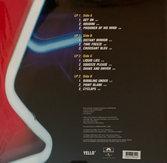 Платівка Yello – Motion Picture|Привіт-Кінофільм(2xLP)