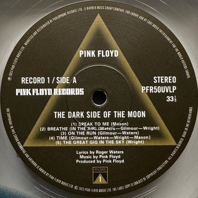 Платівка Pink Floyd – The Dark Side Of The Moon(2xLP,50th Anniversary Collector's Edition,Clear Vinyl)|Пінк Флойд-Темна сторона місяця