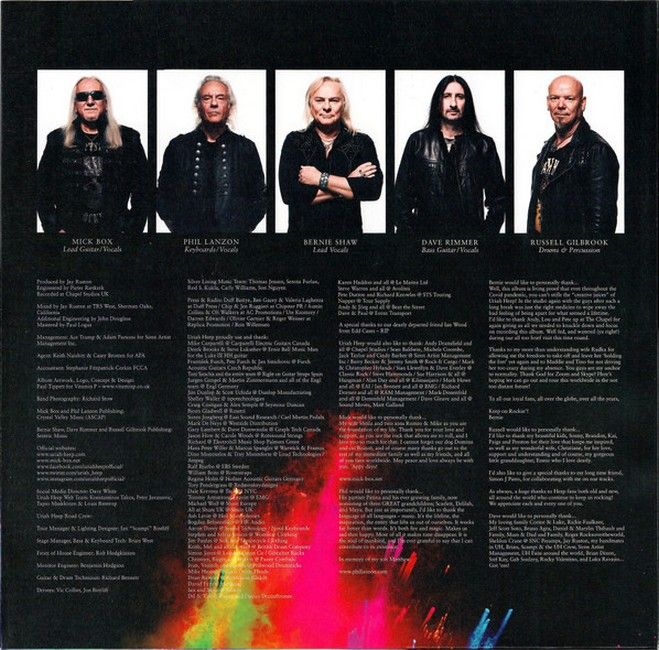 Платівка Uriah Heep – Chaos & Colour|Юрія Хіп-Хаос і колір