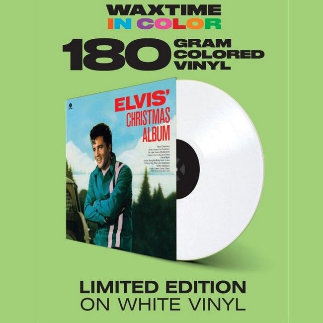 Elvis Presley – Elvis' Christmas Album (LP, Album, Limited Edition, White Vinyl)
