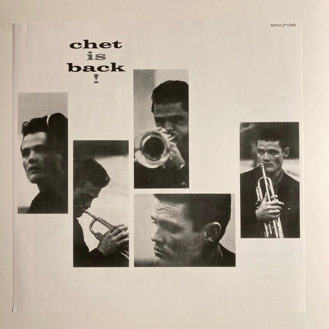 Chet Baker Sextet – Chet Is Back! (LP, Album, Reissue, 180g, Vinyl)
