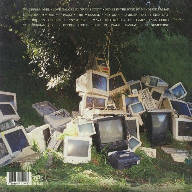 SZA – Ctrl (2LP, Album, Green Translucent Vinyl)