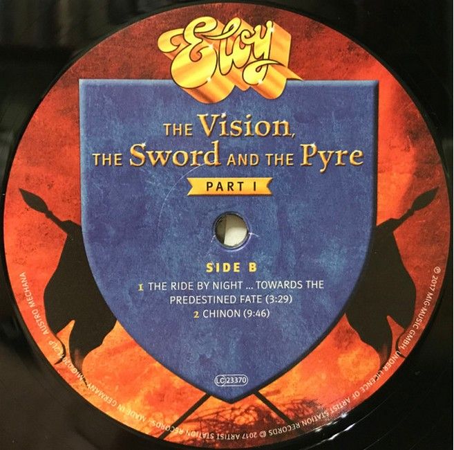 Eloy – The Vision, The Sword And The Pyre - Part I (2LP, Album, Limited Edition, Vinyl)