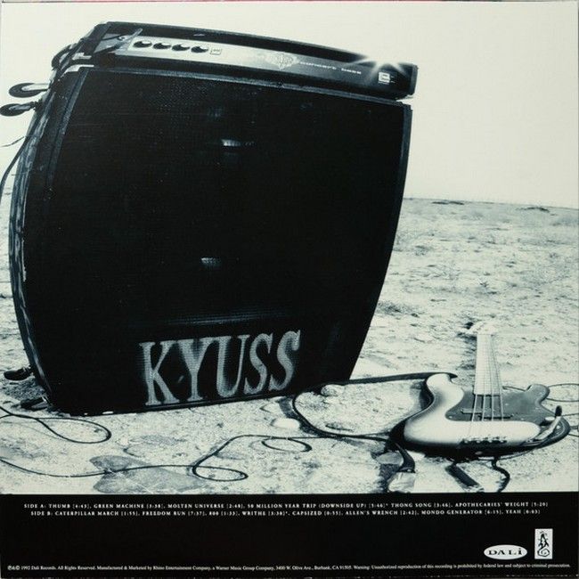 Kyuss - Blues From The Red Sun (LP, Album, Reissue, Vinyl)