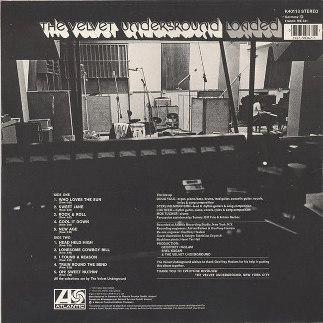 The Velvet Underground – Loaded (LP, Album, Vinyl)