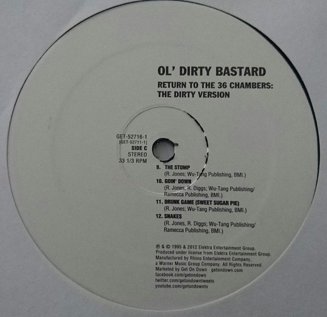 Ol' Dirty Bastard - Return To The 36 Chambers: The Dirty Version (2LP, Album, Reissue)