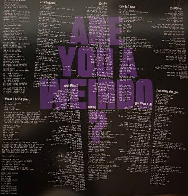 The Rasmus - Weirdo (LP, 12", 33 1/3 RPM, Exclusive Purple Vinyl)