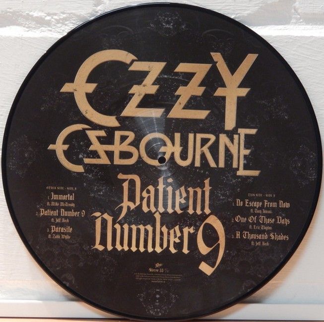Ozzy Osbourne - Patient Number 9 (2LP, Album, Picture Disc, Stereo)
