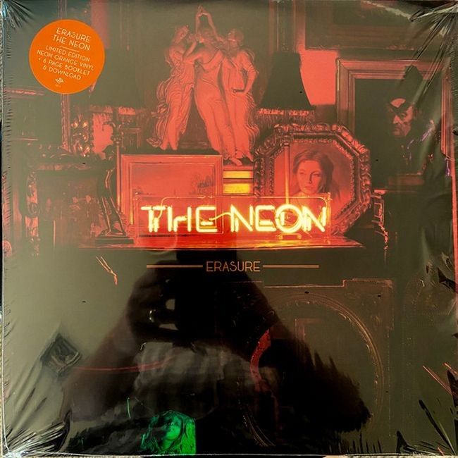 Erasure – The Neon (LP, Album, Limited Edition, Orange Neon, Vinyl)