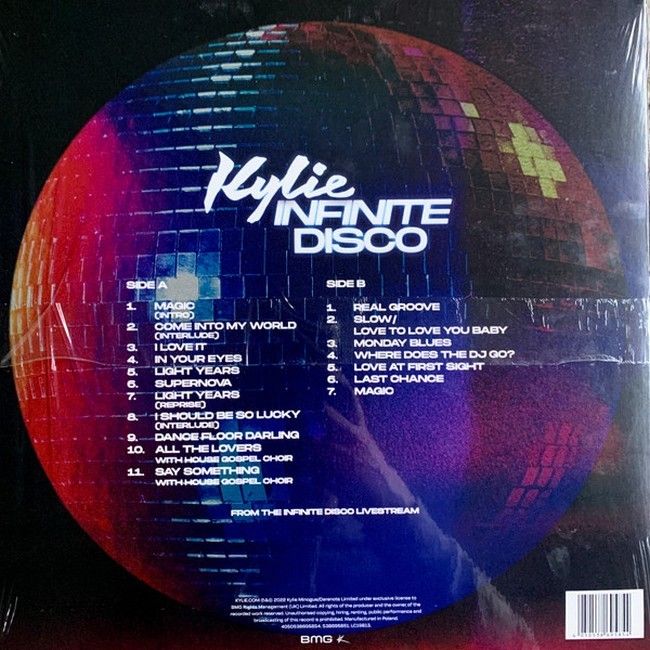 Платівка Kylie – Infinite Disco|Кайлі-Нескінченна дискотека