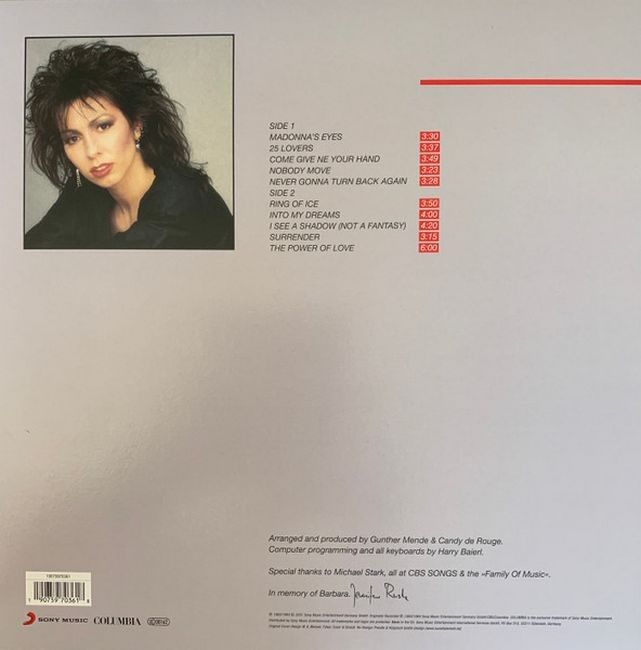 Платівка Jennifer Rush – Jennifer Rush|Дженніфер Раш-Дженніфер Раш