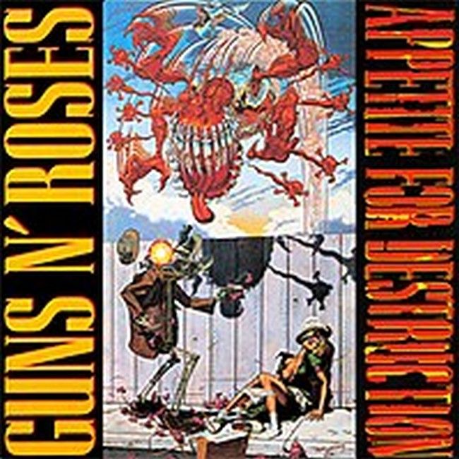 Платівка Guns N' Roses – Appetite For Destruction | Ганс Ен Роузес – Прагнення до руйнування