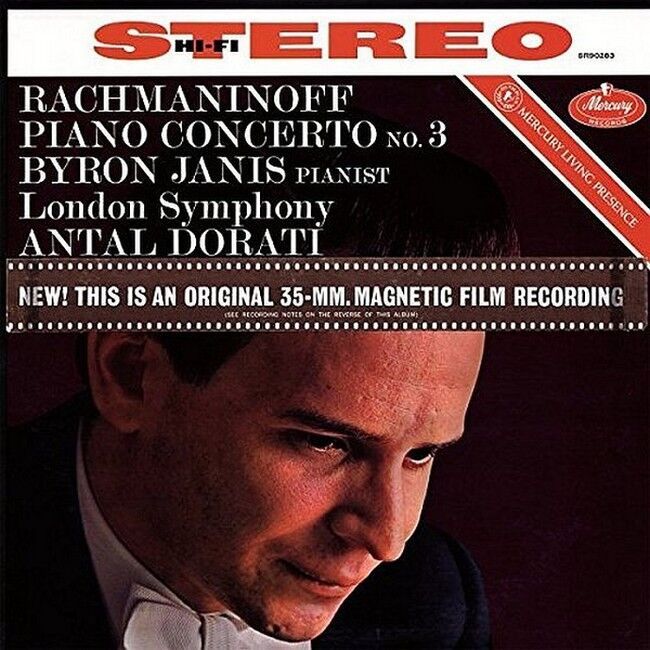 Платівка Rachmaninoff, Byron Janis, London Symphony, Antal Dorati – Piano Concerto No.3|Рахманінов, Байрон Дженіс, Лондонська симфонія, Антал Дораті – Фортепіанний концерт № 3