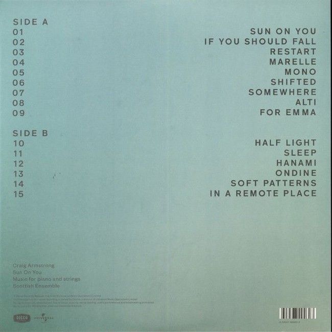 Craig Armstrong - Sun on You (LP, Album, Vinyl)