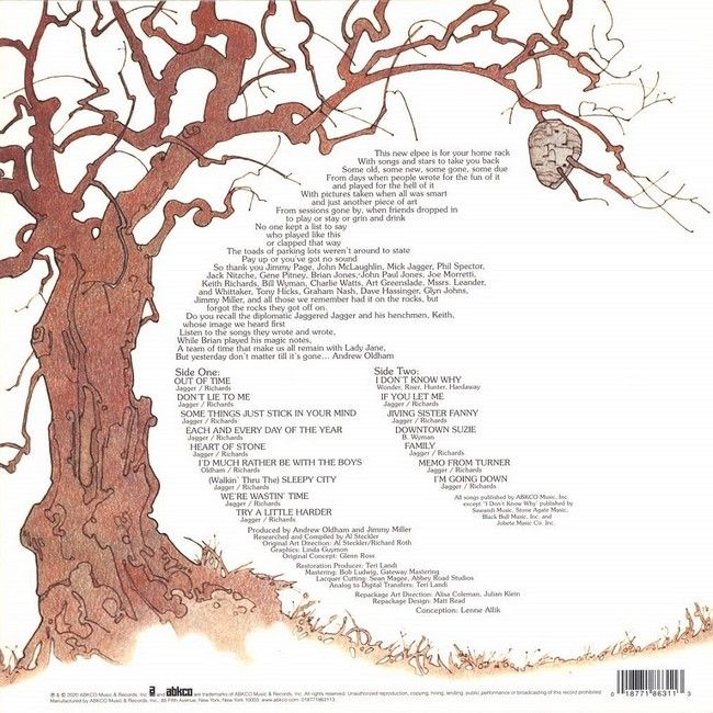The Rolling Stones – Metamorphosis (LP, Record Store Day, Compilation, Green Vinyl)