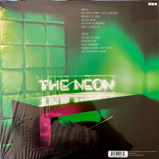 Erasure – The Neon (LP, Album, Limited Edition, Orange Neon, Vinyl)