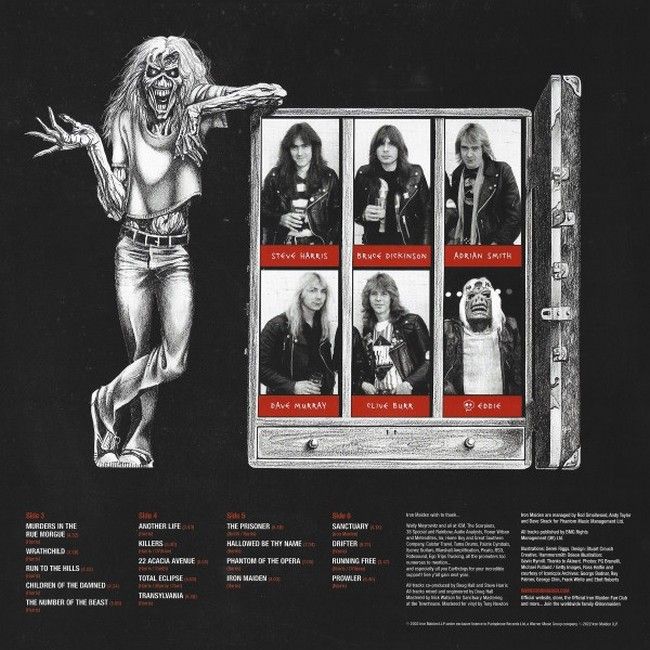 Iron Maiden – The Number Of The Beast / Beast Over Hammersmith (3LP, Album, Compilation, Vinyl)