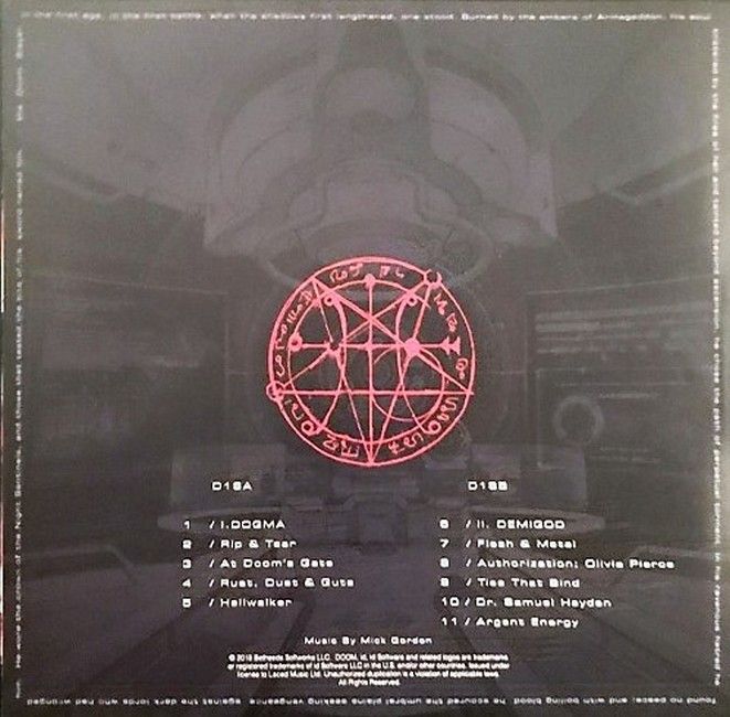 Mick Gordon - Doom (Original Game Soundtrack) (2LP, 180g, Red Translucent)