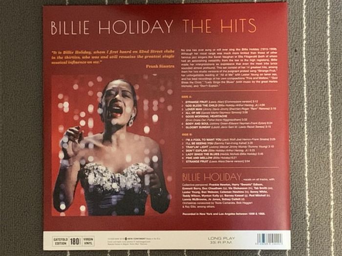 Billie Holiday - The Hits (LP, Deluxe Edition)
