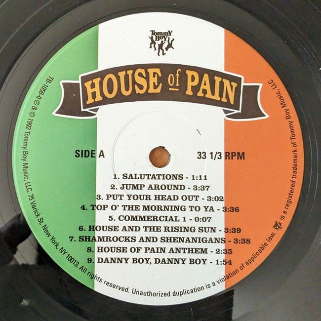 House Of Pain - Fine Malt Lyrics (LP, Reissue, Remastered, 30th Year Anniversary)
