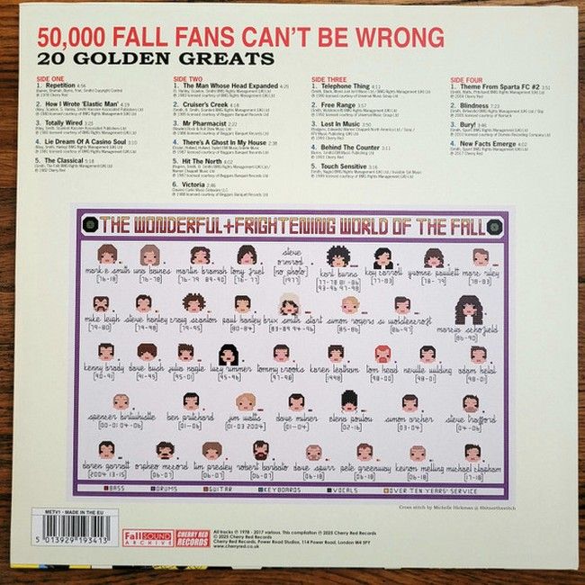 Fall - 50000 Fall Fans Can't Be Wrong (2LP, Compilation, Reissue, Vinyl)