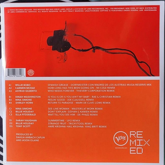 Various - Verve Remixed (2LP, Coloured Vinyl)