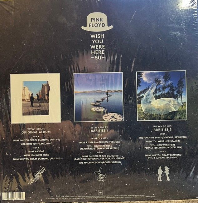 Pink Floyd - Wish You Were Here (LP, Album, Reissue, Remastered, StereoBox Set, 50th Anniversary, Vinyl)