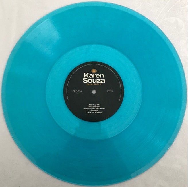Платівка Karen Souza – Essentials II(Crystal Blue Curacao Vinyl)|Карен Соуза-Основи II