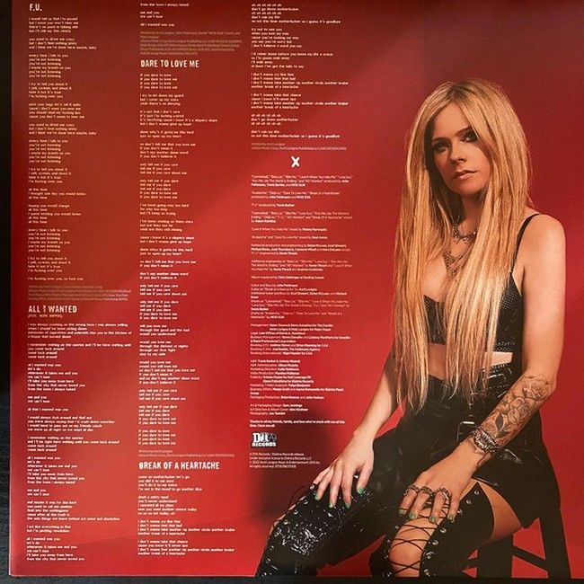 Платівка Avril Lavigne – Love Sux|Авріл Лавінь-Любов Сукс