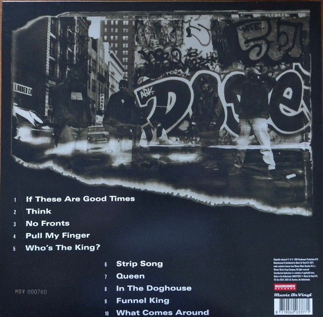 Dog Eat Dog – All Boro Kings (LP, Album, Limited Edition, Numbered, Reissue, Clear and Black Smokey Vinyl)