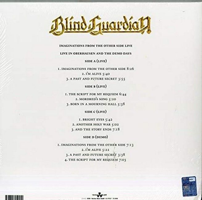 Blind Guardian – Imaginations From The Other Side Live (2LP, Album, Limited Edition, Picture Disc Vinyl)