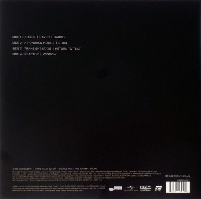 GoGo Penguin – A Humdrum Star (2LP, Album, Stereo, 180 grams, Vinyl)