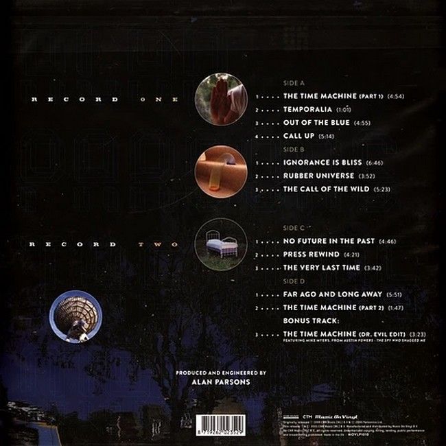 Alan Parsons – The Time Machine (2LP, Album, Reissue, 180 Gram, Vinyl)