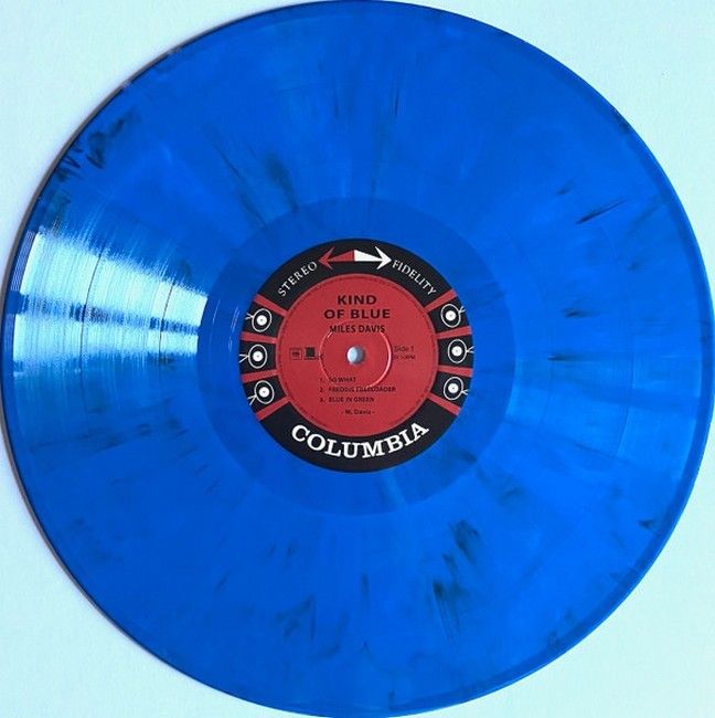 Miles Davis – Kind Of Blue (Limited Edition, Reissue, Stereo, Blue Marbled)