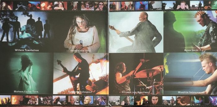Within Temptation - Mother Earth Tour - Live (LP, Limited Edition, Numbered, Reissue, Red And Black Marbled)