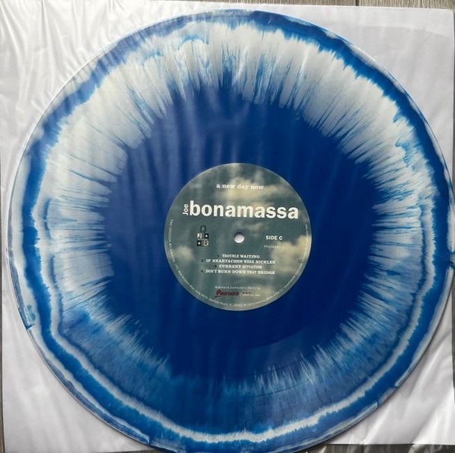 Joe Bonamassa - A New Day Now (2LP, Album, Limited Edition, Reissue, Remastered, Stereo, Blue/White Sunburst, 180 gram)