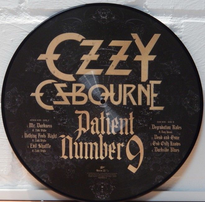 Ozzy Osbourne - Patient Number 9 (2LP, Album, Picture Disc, Stereo)