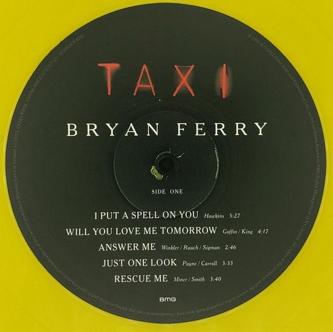 Платівка Bryan Ferry – Taxi|Браян Феррі-Таксі