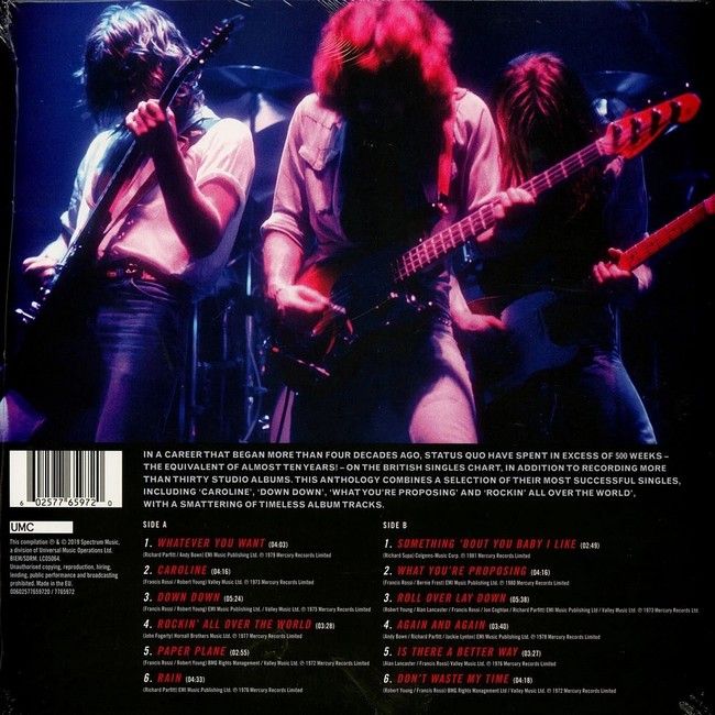 Status Quo – Rockin' All Over The World - The Collection (LP, Compilation, Vinyl)